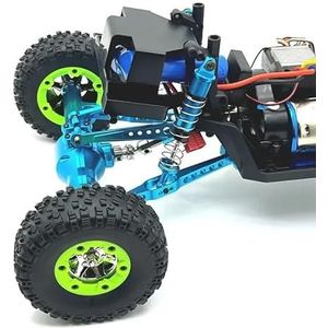 RC afstandsbediening auto-onderdelen metalen upgradekit for WLtoys 124006 12427 12427 12428 12429(Titanium color)