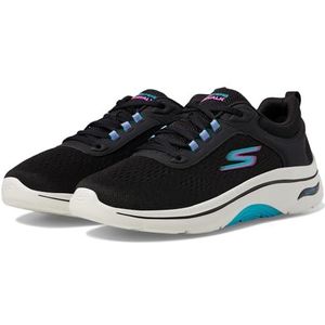 Skechers Dames, Zwart/Multi, 6.5 US