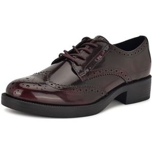 NINE WEST Vrouwelijke Studey Mocassin, Patent wijn 601, 38 EU