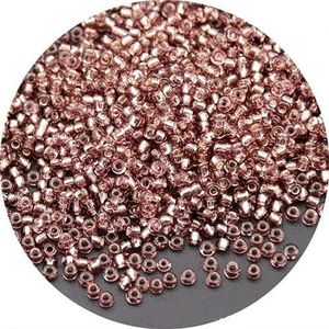 Multi Size 15/0 12/0 8/0 6/0 Tsjechische glazen zaadkralen 35 kleuren spacer glazen rijstkralen voor sieraden parel oorbel DIY materiaal-Han-paars9-3.0mm 450g 18000 stuks