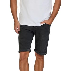 LTB Jeans Shorts voor heren, stretch, kort, slim fit, korte broek, bermuda, zomer, denim, effen, blauw, grijs, zwart, S, M, L, XL, XXL, 3XL, 4XL, 5XL, Page Wash (52226), L