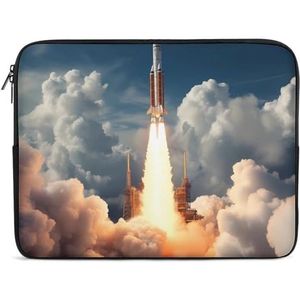 Nasa's Rocketship Laptop Sleeve Bag Shockproof Notebook Computer Pocket Tablet Draaghoes