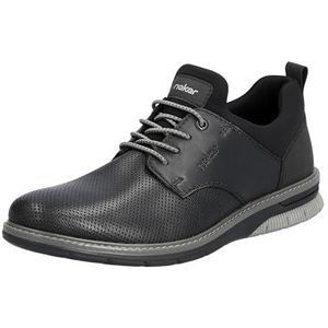 Rieker Low-Top sneakers voor heren, 14450, halfhoge herenschoenen, zwart, 47 EU