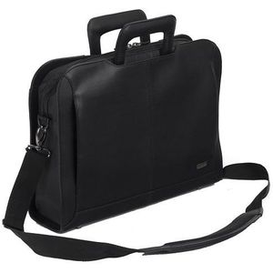 DELL 460-BBUL 14 inch laptoptas zwart - laptoptas (35,6 cm (14 inch), aktetas, zwart, kunstleer, eenkleurig, schokbestendig, stofdicht, krasvast)