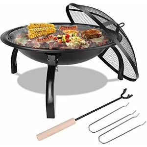 Hofats Hofats Cone Houtskool Barbecue Grillrooster Gietijzer 46 Cm