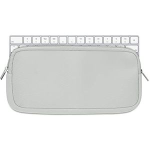 kwmobile toetsenbord hoes compatibel met Apple Magic Keyboard hoesje - Neopreen keyboard beschermhoes - Keyboards cover in lichtgrijs