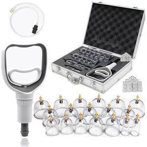 Cupping Therapy - Zuignapset - 18 Stuks - Professionele Anti-Cellulitis en Spierontspanning