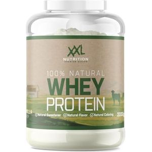 XXL Nutrition - Natural Whey Protein - Eiwitpoeder, Proteïne poeder, Eiwitshake, Proteïne Shake, Melkeiwit - Chocolade - 750 gram