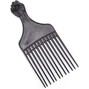 DieffematicSZ kam 1 stuk brede tanden borstel pick kam vork haarborstel invoegen haar haren kam plastic tandwiel kam