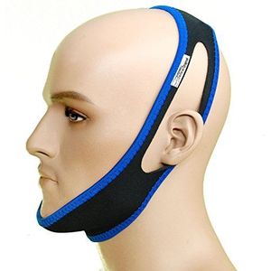 Snore Stopper - Stop Snoring with this Chin Strap Original by Dr Sleepwell [Large Format] - Anti Snoring Agent to Prevent Snoring - Better Alternative to Nose Plaster Nose Peg Stop Snoring Ring Cushion and Snoring Bar - Snore Stopper Recommended by Experts - Improved Second Skin Comfort