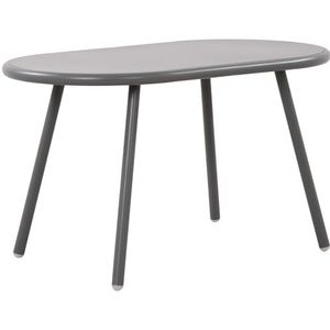CLP Velva - Salontafel - Ovaal - Donkergrijs - Weerbestendig Materiaal