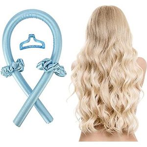 Heatless Curling Rod Hoofdband, No Heat Silk Ribbon Hair Rollers, Lazy Curler Set, Haarkrulspelden, Lazy Curler Set, Medium Lang Haar Styling Tool, Maak U Haar Krultang Zacht