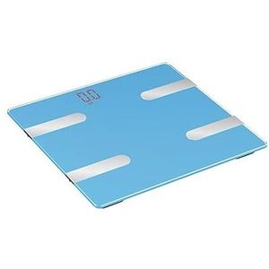 Smart Balance Elektronische Vloerweegschaal Weegschaal For De Badkamer Huishoudelijke Lichaamsvetweegschaal Bluetooth Menselijk BMI Vetpercentage Gemakkelijk Te Gebruiken(Blue)