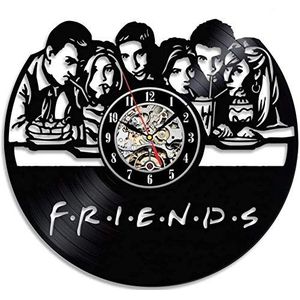 Friends TV-serie vinyl wandklok wandklok wekker groot-A