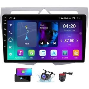 Android 13 QLED Autoradio voor Kia Morning Picanto 2007-2011 - Ingebouwde DSP/Carplay/Android Auto - Camera + DVR - 9 inch 2 Din - Stuurbediening - FM RDS DAB Radio - Bluetooth 5.0(NF-1)