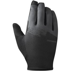 SHIMANO Unisex Adult Trailhandschoenen Handschoenen, Grijs, One Size