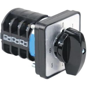 LW8D-10/0-6.3 10A 660V 3 Poles 12 Screws Seven Positions Universal Cam Rotary Switch Changeover Selector Knob Switchs
