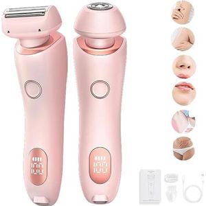 SilkGlide Pro - Elektrisch Scheerapparaat - Roze - 2-in-1 Scheermes en Epilator