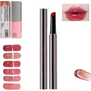 Meltykiss Jelly Gloss Lipstick, Aztk Jelly Gloss Lipstick, Aztk Moisturizing Melty Kiss Lip Jelly, 6 Colors Jelly Texture Lipstick, Long Lasting Nutritious Balm, Non-Retractable Lipstick (#06)