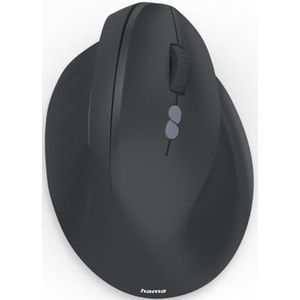 Hama SS Optische Muis Draad 7 Knoppen EWM-500R, rechtshandig, Verticaal, Zwart