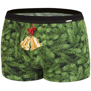 CORNETTE 007&016 boxershorts Kerstmis geschenkdoos heren ondergoed stretch Xmas, 007/52, XL
