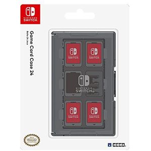 HORI - Game Card Case 24 - Accessoire - Zwart - Geschikt voor 24 Nintendo Switch Game Cards