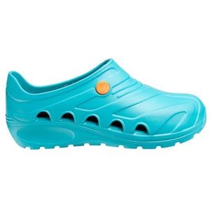 SAFETY JOGGER Oxypas Werkschoenen voor dames en heren, antistatische en antislip veiligheidsschoenen, lichte clog voor geneeskunde, verzorging en horeca, antibacterieel, groen, 35 EU