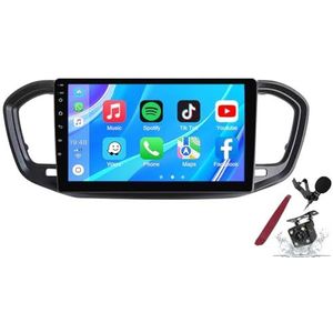 Android 14 Autoradio Sat Navi voor L-ada Vesta(2023) 9 Inch Touchscreen Multimedia Speler met Draadloze Carplay GPS Navigatie FM RDS Bluetooth 5G-WiFi SWC DSP,M120s