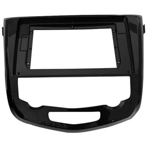 Autoradioframe Voor NISSAN Voor Qashqai Voor Xtrail 2015-2019 2Din Auto DVD Frame Audio Adapter Dashboard Trim Facia Paneel 10.1 Inch Dubbele Radio(A)