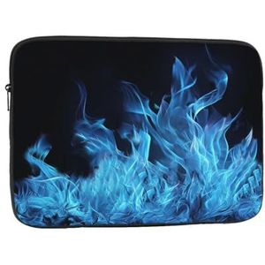 Blauwe Vlam Laptop Case Laptop Sleeve Laptop Tas Shockproof Beschermende Aktetas Dragen Laptop Cover 13 inch