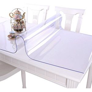 CIEEIN CIEHT PVC Transparant Tafelkleed Tafelbeschermingsfolie afdekking voor meubels Dikte 1mm Maat 60x120cm