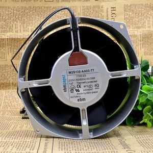 PAPST W2S130-AA03-77 230V Industrial distribution box fan 17 * 15CM all metal fan