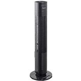 Bestron Torenventilator met zwenkfunctie, timer en afstandsbediening, hoogte: 78 cm, Summer Breeze, 35 watt, zwart
