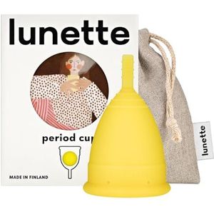 Lunette Menstrual Cup - Yellow - Model 2 for Moderate to Heavy Flow