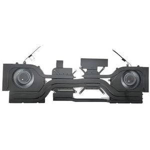 Thermische module CPU GPU ventilator koellichaam voor MSI Creator A16 AI+ A3HVEG MS-15FK
