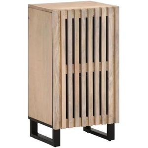 FSJIELW Huis & Tuin-Dressoir 40x34x75 cm Massief Hout Mango-Meubels Keuze