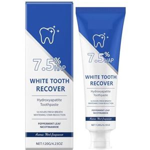 Tandpasta for Tandheelkundige Zorg, Voedt Het Tandvlees Op Milde Wijze, Verlicht Gevoelig Tandvlees, Reinigt Tandoppervlakken, Zorgt for Een Frisse Adem en Stralend Witte Tanden(5pcs)