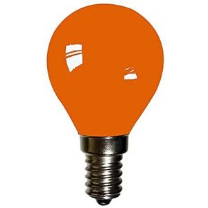 NCC-Licht 1 x LED filament lamp druppels 2W E14 gekleurd oranje 20lm
