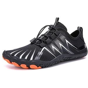 Water Shoes for Women Men, Barefoot Water Shoes Quick Dry Lightweight Durable Sports Water Shoes for Beach Outdoor Hiking Swim Surf Diving Boating (41,Black 2)