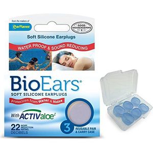 BioEars Zachte Siliconen Oordopjes Multi Pack (1 Pack (3 Paar))