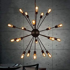 YXYY Sputnik kroonluchter verlichting licht binnenverlichting industriële plafondverlichting eenvoudige en sfeervolle creativiteit hanglamp loft (zonder gloeilamp)