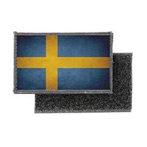 Vlag patch bedrukte badge land vintage Zweden