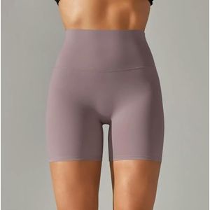 Nieuwe Fitness Shorts Vrouwelijke Strakke Fietsbroeken Yoga Shorts Ademende Sportbroek Hoge Taille Geen Awkward Lijnen