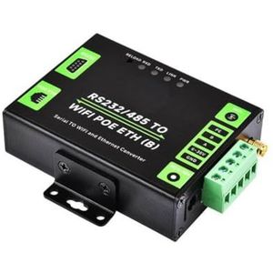 Orolotay Industriële Rang Seriële Server RS232/485 aan WiFi en Ethernet Modbus Gateway, MQTT Gateway POE Netwerkpoort
