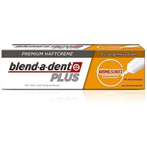 blend-a-dent Plus CRUME Protection Premium zelfklevende crème, verpakking van 3 stuks (3 x 40 g)