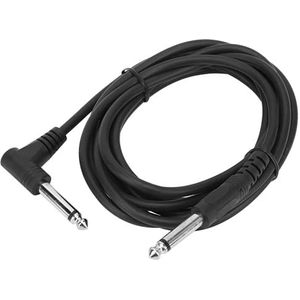 Instrumentkabel, elektrische 6,35 mm versterker Stereo audiokabel voor basgitaar voor elektrische gitaar voor keyboard