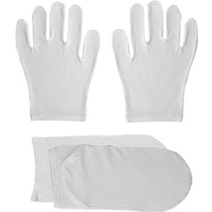 Jasmine Silk Ultmate Bamboe Hydraterende Handschoenen en Sokken Volwassen Eczeem Voeten Huidverzorging One Size - Unisex …