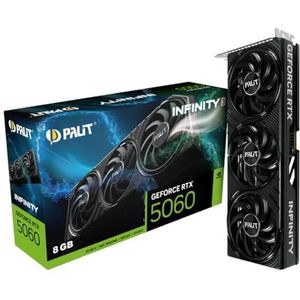 Palit - GeForce RTX 5060 Infinity - Videokaart - Zwart - 8 GB GDDR7