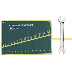 Roll Up Gereedschap Bag - Multi-Pocket Canvas Roll Up Tools Opbergtas Spanner Tang Wrench Holder Organizer (140)