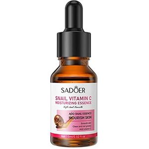 Vitamine C verhelderende serums | Hydraterende gezichtsessentie voor fijne lijntjes,15ml Anti Age Skin Repair Moisturizer Voor Vrouwen Nek & Ogen Huidverzorging Jomewory